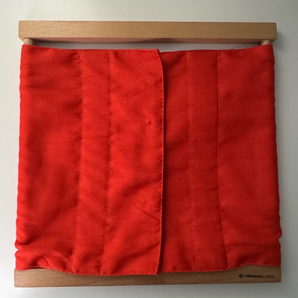 Montessori Button-Snap Fabric Frame